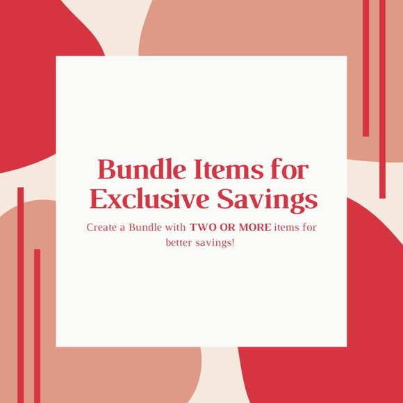 BUNDLES OF TWO OR MORE GET EXCLUSIVE SAVINGS - Picture 1 of 1